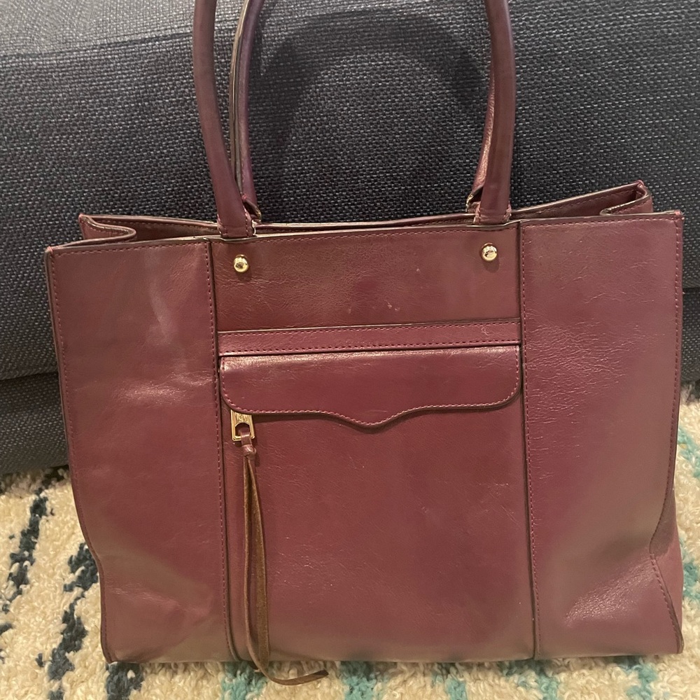 Eggplant / purple Rebecca Minkoff tote